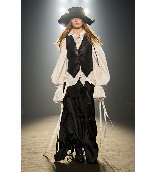 EUGENIA MIDI SKIRT BLACK