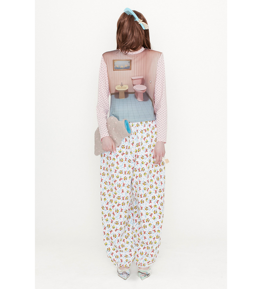 L/S T-SHIRT BATHROOM