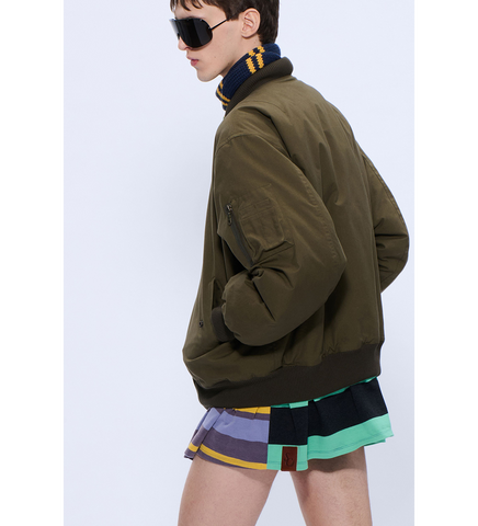 RUGBY SKIRT MA-1 BOMBER GREEN MEDIUM RUGBY SKIRT MA-1 BOMBER GREEN MEDIUM