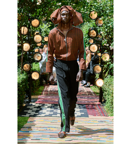 BLITTA TRACK TOP BLACK / RED