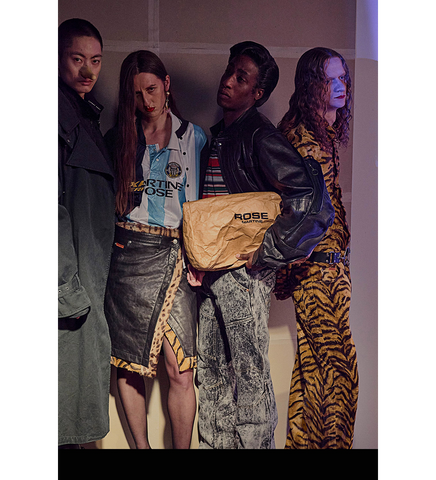 ZIP TROUSER BROWN TIGER ZIP TROUSER BROWN TIGER