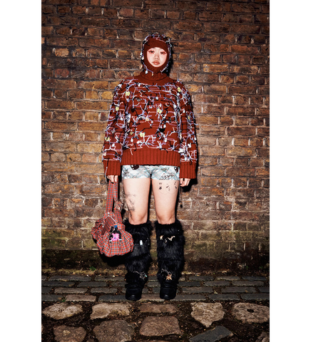 IMOGEN KEYRING PINK IMOGEN KEYRING PINK