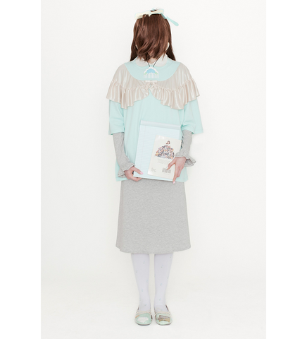 CURTAIN T-SHIRT CREAM CURTAIN T-SHIRT CREAM