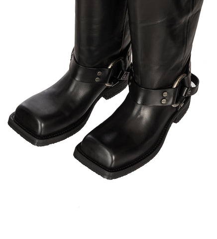 BUCKLE BOOTS BLACK BUCKLE BOOTS BLACK