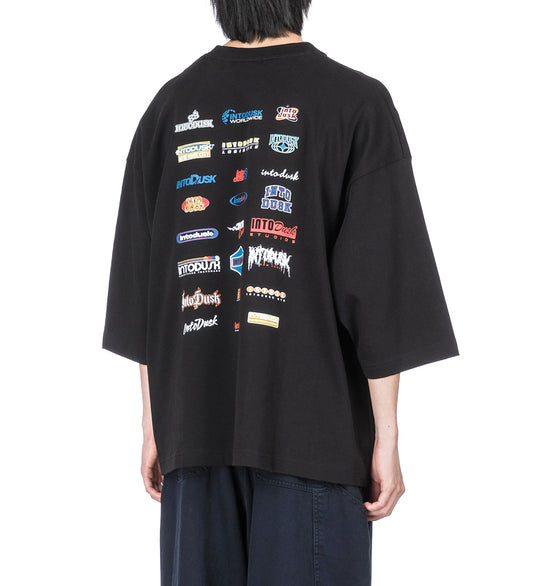 MULTI LOGO TEE BLACK