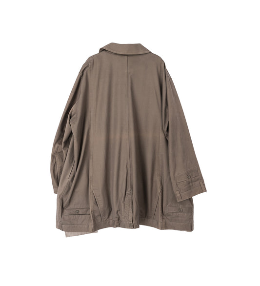 UPSIDE DOWN TRENCHCOAT BEIGE