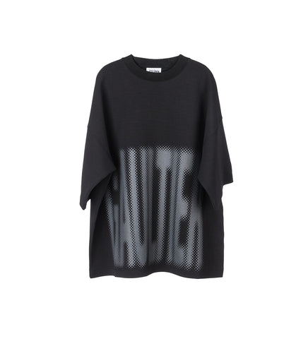 OVERSIZED TEE GAULTIER BLACK/DARK GREY OVERSIZED TEE GAULTIER BLACK/DARK GREY