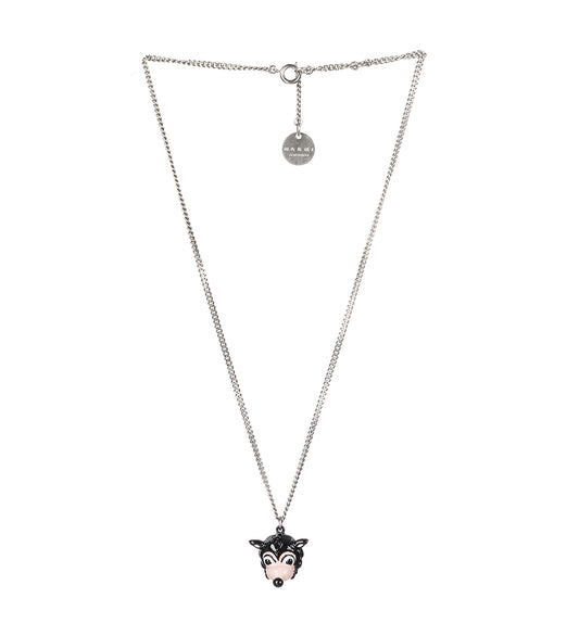 ANIMAL CHARM NECKLACE BLACK
