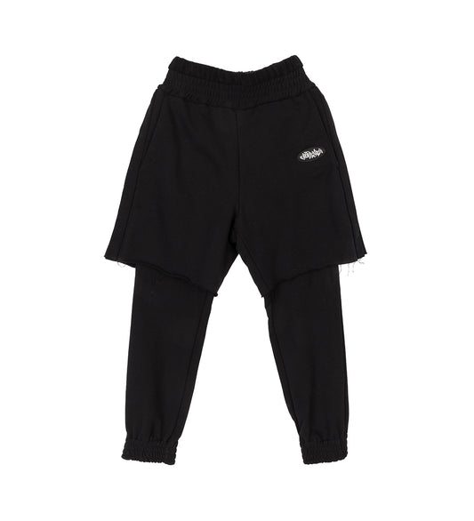 JORDANLUCA PARADOX JOGGERS BLACK