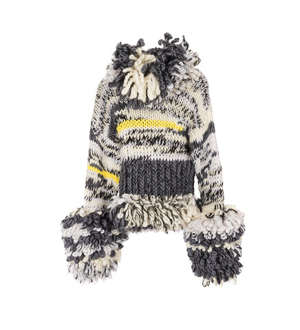 JORDANLUCA MORGANA JUMPER MULTICOLOUR JORDANLUCA MORGANA JUMPER MULTICOLOUR