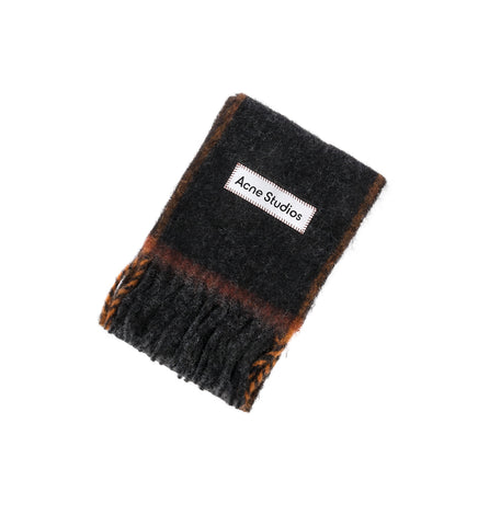 VALLY SOLID SCARF BLACK VALLY SOLID SCARF BLACK