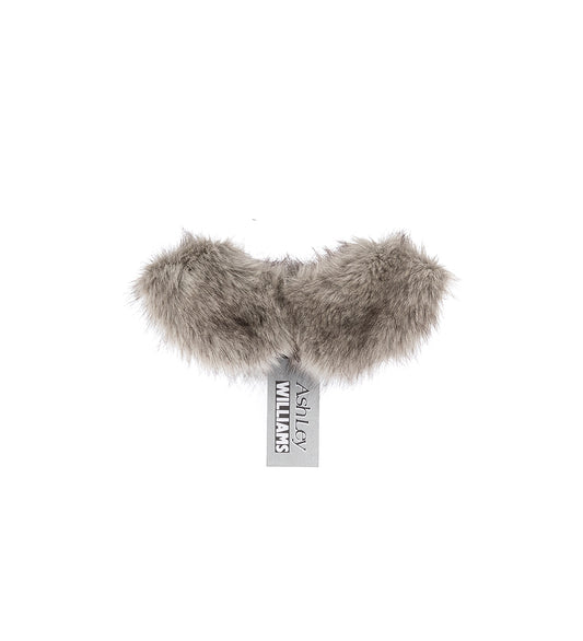 HALI COLLAR FAUX SNOW WOLF FUR