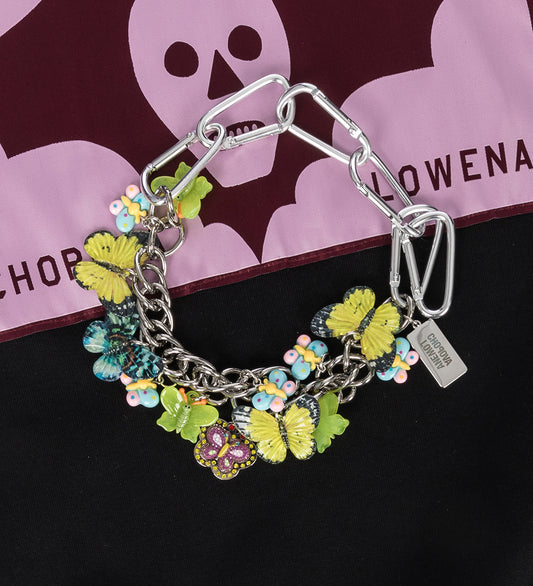 KALEIDOSCOPE CARABINER NECKLACE MULTI