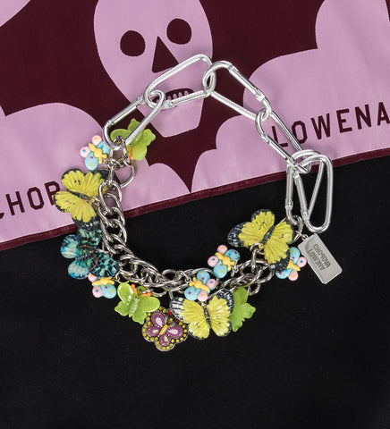 KALEIDOSCOPE CARABINER NECKLACE MULTI KALEIDOSCOPE CARABINER NECKLACE MULTI