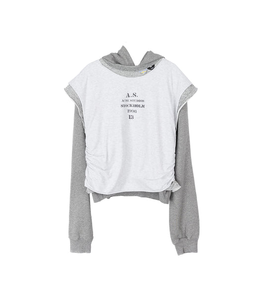 FREDERICO STENCIL LOGO GREY MELANGE