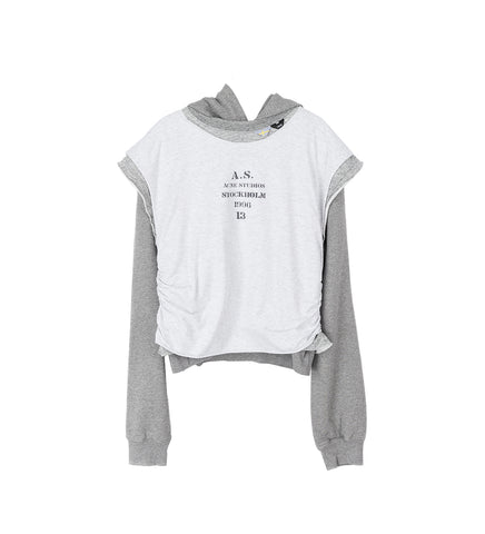 FREDERICO STENCIL LOGO GREY MELANGE FREDERICO STENCIL LOGO GREY MELANGE