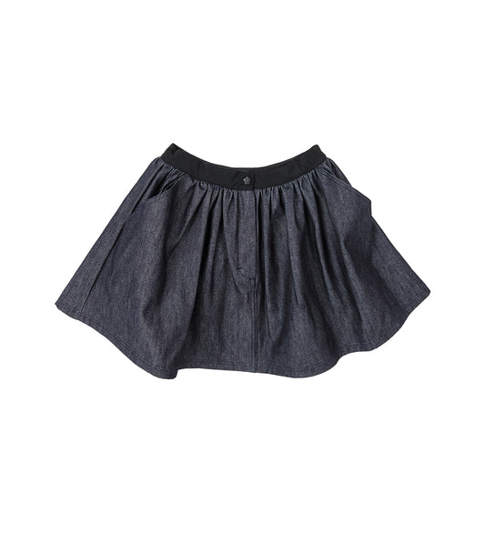 BOBBI SKIRT INDIGO/BLACK