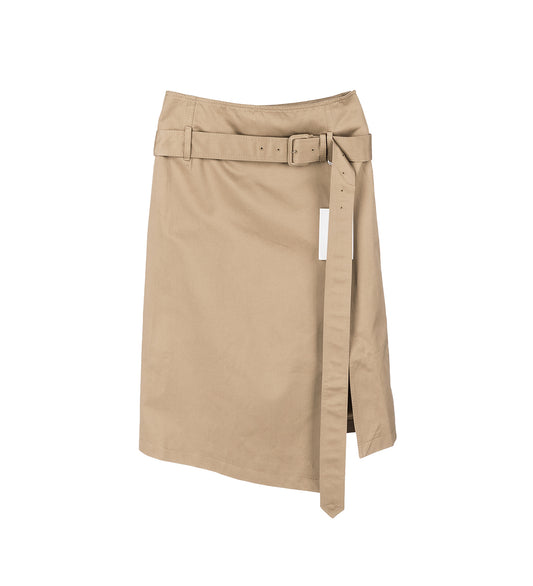 INNARA TRENCH TWILL MUD BEIGE