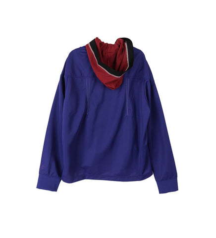 ZIP-UP JERSEY JACKET ASICS BLUE ZIP-UP JERSEY JACKET ASICS BLUE