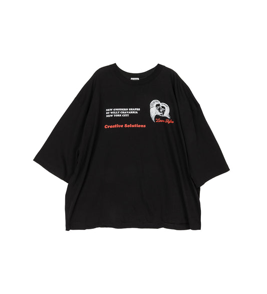 CREATIVE SOLUTIONS TEE SOLID BLACK