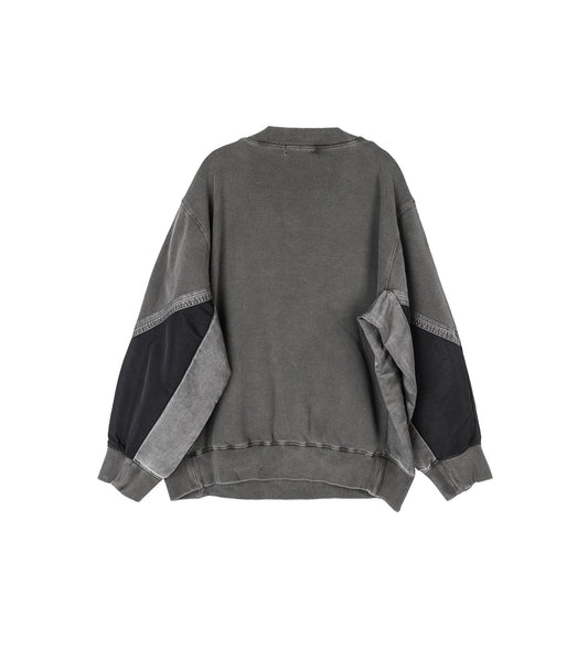 EMBROIDERY SWEATSHIRT BLACK