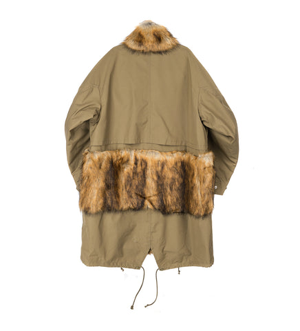 WEATHER CLOTH COAT KHAKI WEATHER CLOTH COAT KHAKI