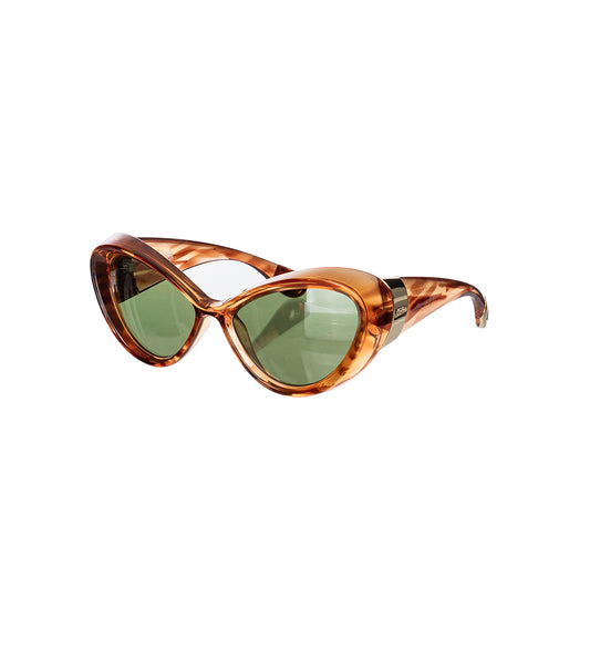ACETATE SUNGLASSES PARISIAN CAT BROWNECAILLE