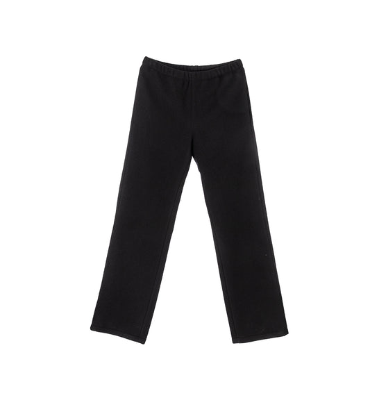 FLEECE TROUSERS BLACK