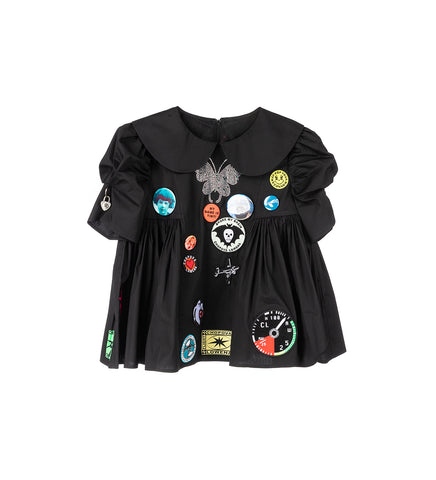 ALIBI BLOUSE BLACK ALIBI BLOUSE BLACK