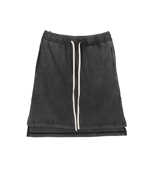 TERRY SKIRT BLACK