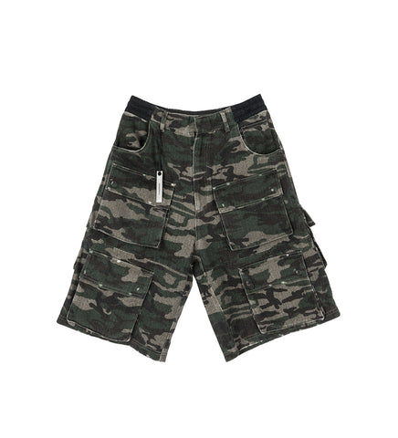 CARGO SHORTS WOODLAND CAMO CARGO SHORTS WOODLAND CAMO