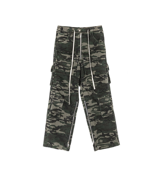 CARGO PANTS WOODLAND CAMO
