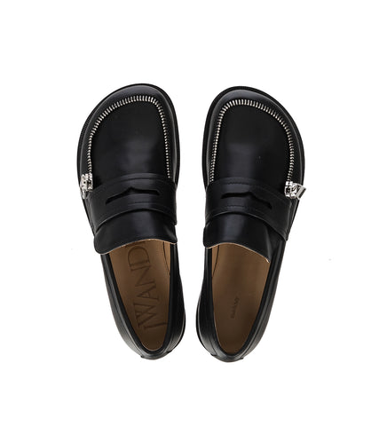 BIKER MOCCASIN BLACK BIKER MOCCASIN BLACK