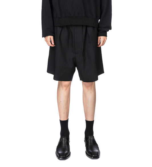 WORKER LOW CROTCH SHORT BLACK