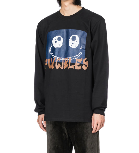 SMILE CRY LS T-SHIRT BLACK