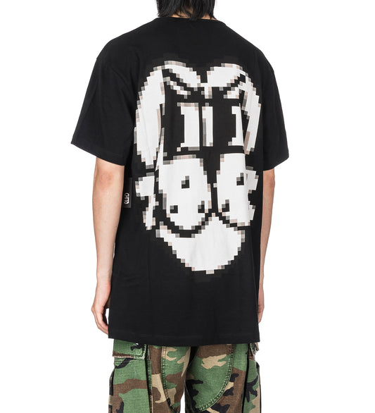 PIXEL PUP TEE BLACK