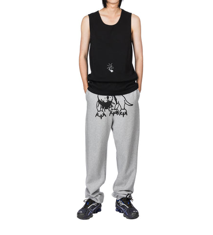 RIBBED TANK TOP BLACK RIBBED TANK TOP BLACK