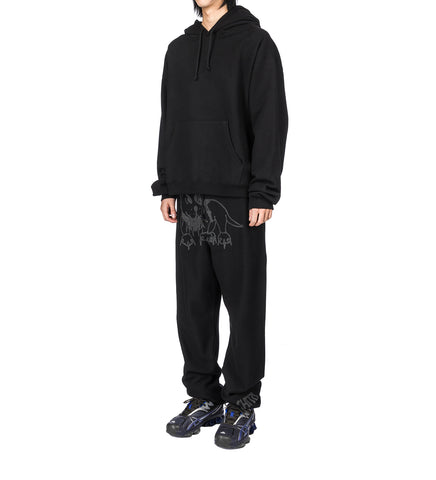 REFLECTIVE FINESSE PUP HOODIE BLACK REFLECTIVE FINESSE PUP HOODIE BLACK