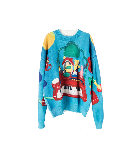 PIANO SWEATER MULTI