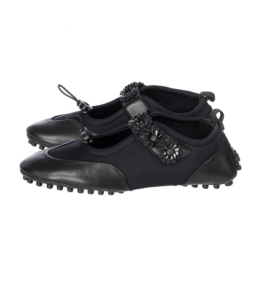 BESS MARY JANE FLAT BLACK