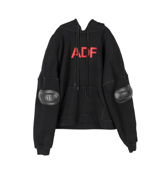 ADF PROTECTIVE HOODIE WASHED BLACK