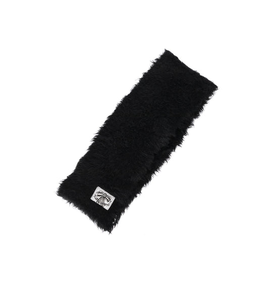 FLUFFY SCARF BLACK