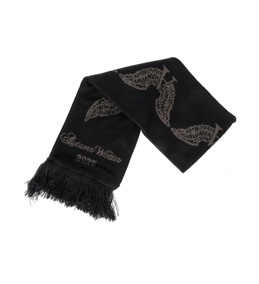 SOCCR SCARF TONAL BLACK