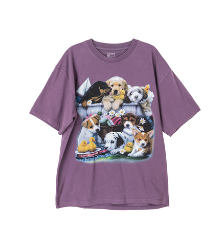 BABIES TEE SHIRT PURPLE BABIES TEE SHIRT PURPLE