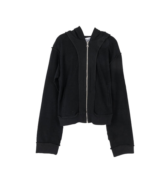 NZ LOGO HOODIE BLACK