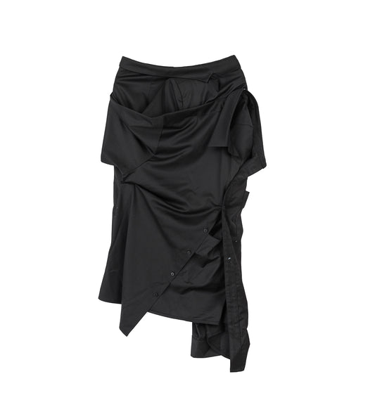 SHIRT SKIRT BLACK