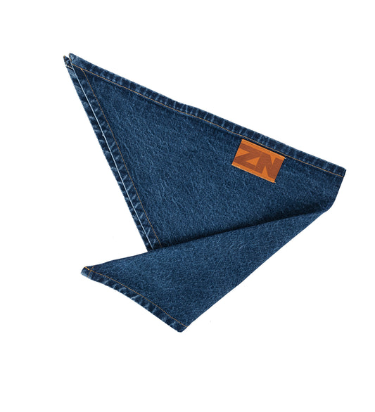 DENIM BANDANA DARK WASH
