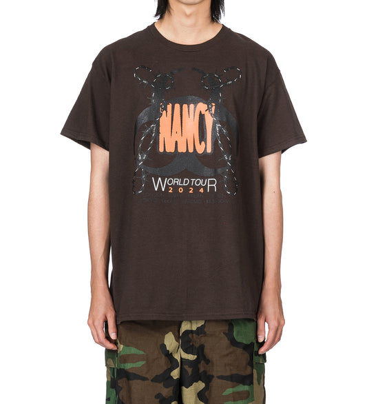 WORLD TOUR TEE BROWN