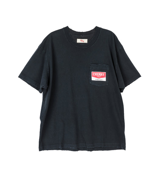 CHEVRON CLASSIC TEE BLACK