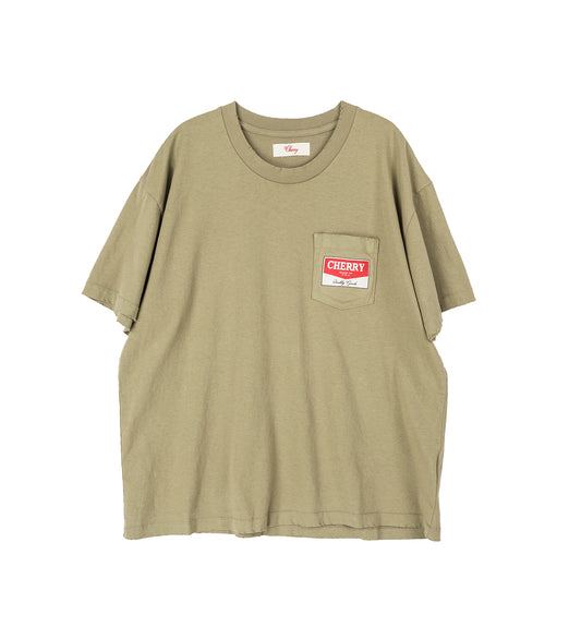 CHEVRON CLASSIC TEE GREEN